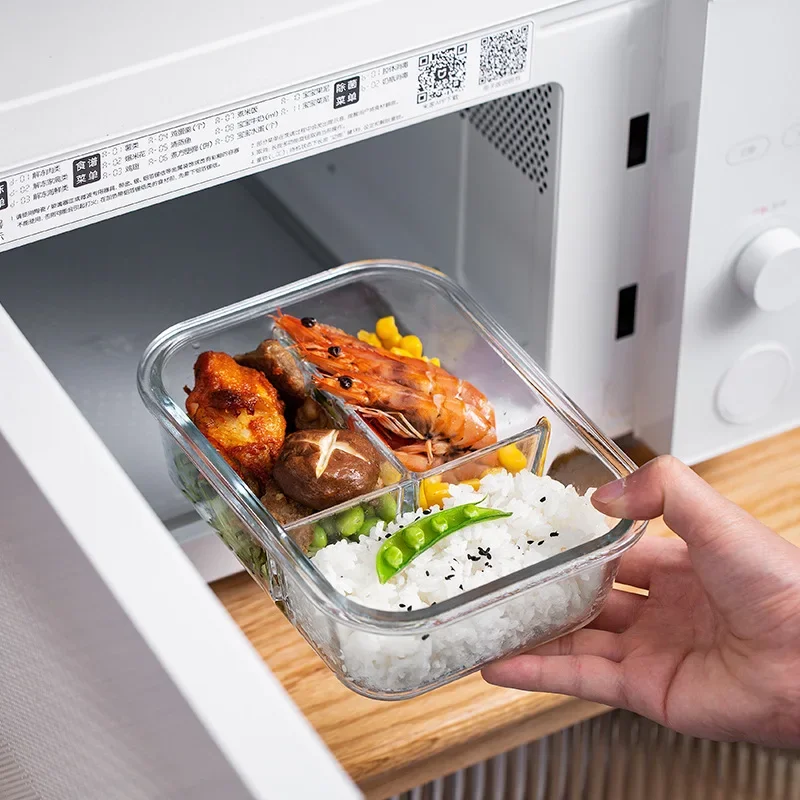 Glass Fresh-Keeping Box high B - Meal Prep Glass Containers Oven Safe reseña y precio