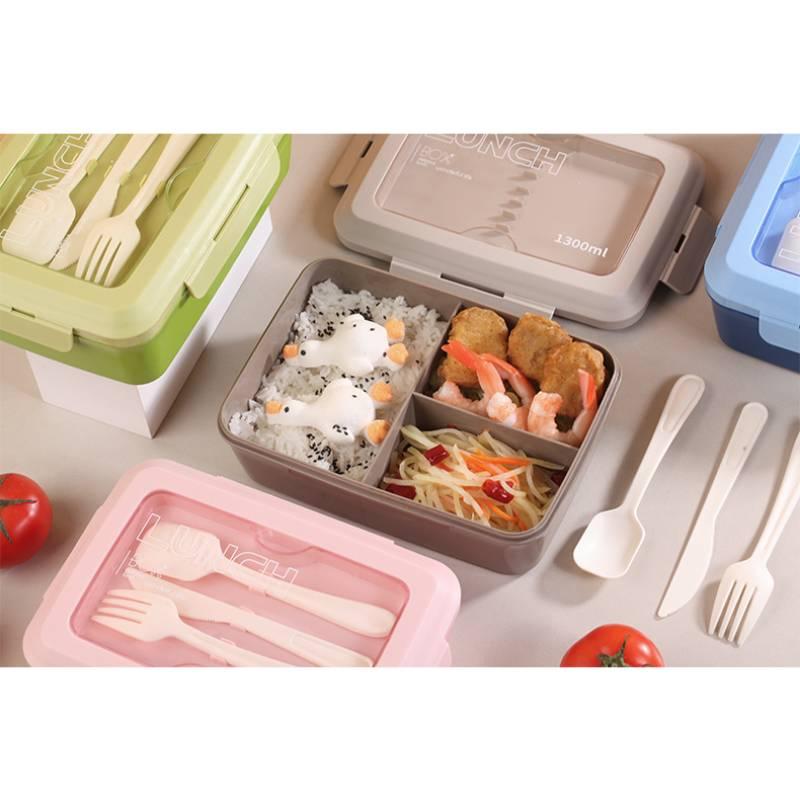 Three Compartment Lunch Box fo - Meal Prep Gym reseña y precio