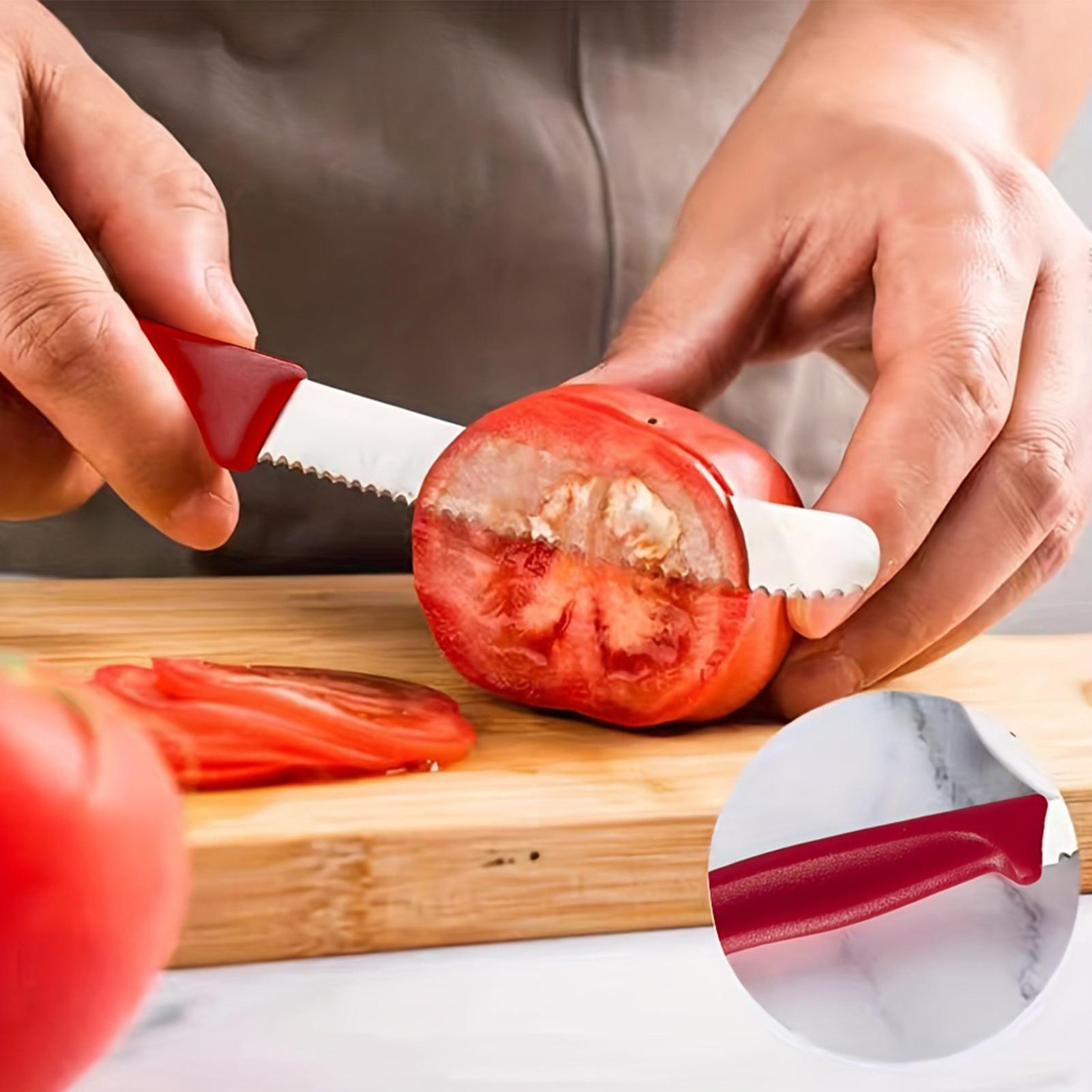 Serrated Steak Cutter 5 Pieces - Meal Prep Cutting reseña y precio