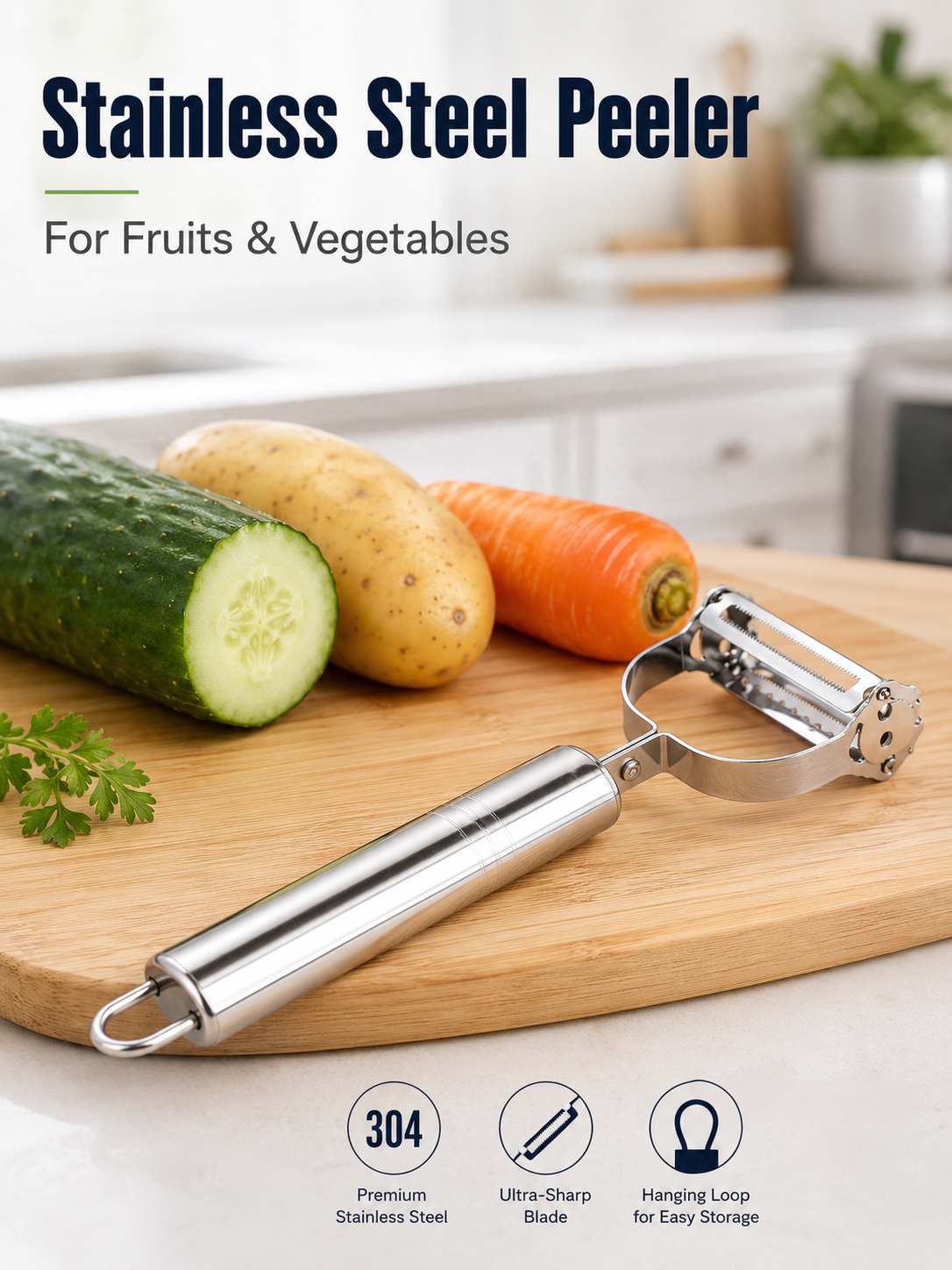 304 Stainless Steel Vegetable  - Meal Prep Potatoes reseña y precio