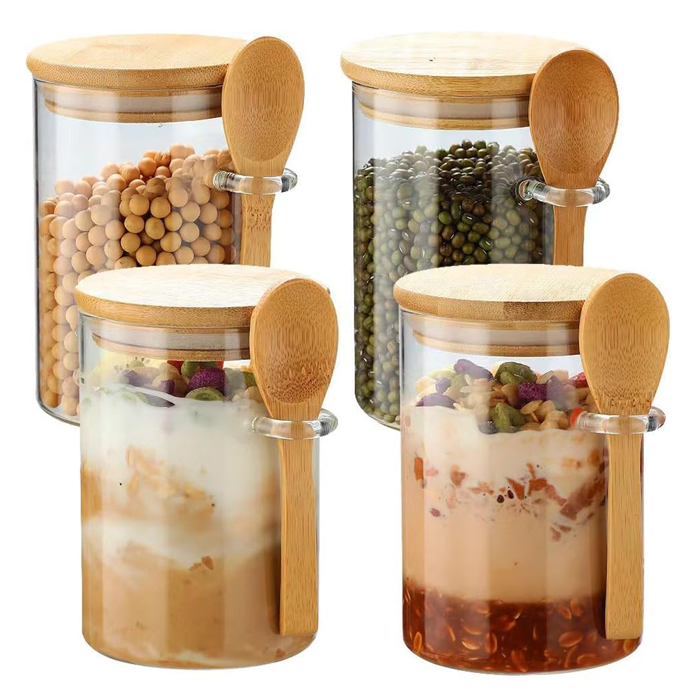 280ml Candy Jar, Biscuit Jar,  - Meal Prep Chia Pudding reseña y precio