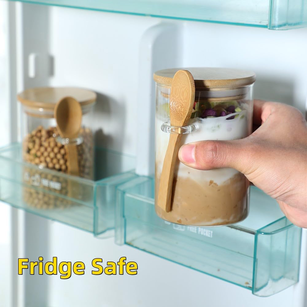 280ml Candy Jar, Biscuit Jar,  - Meal Prep Chia Pudding reseña y precio