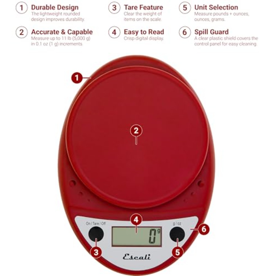 Primo Digital Food Scale Multi - Portion Scale Digital reseña y precio