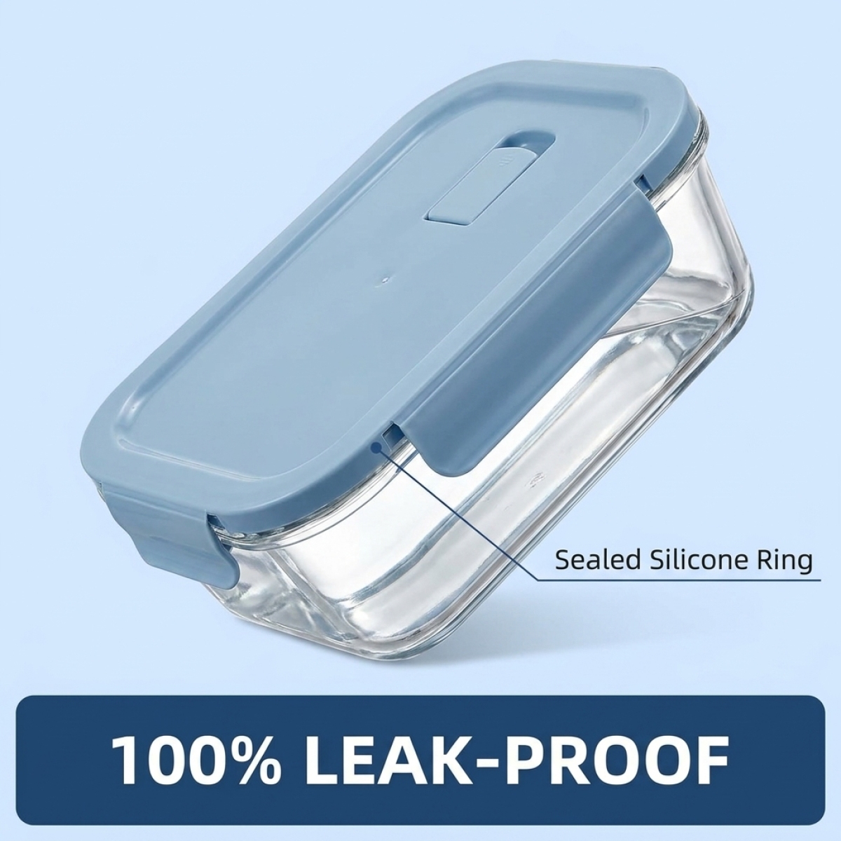 Leak-Proof Meal Prep Container - Meal Prep Glass Containers Oven Safe reseña y precio