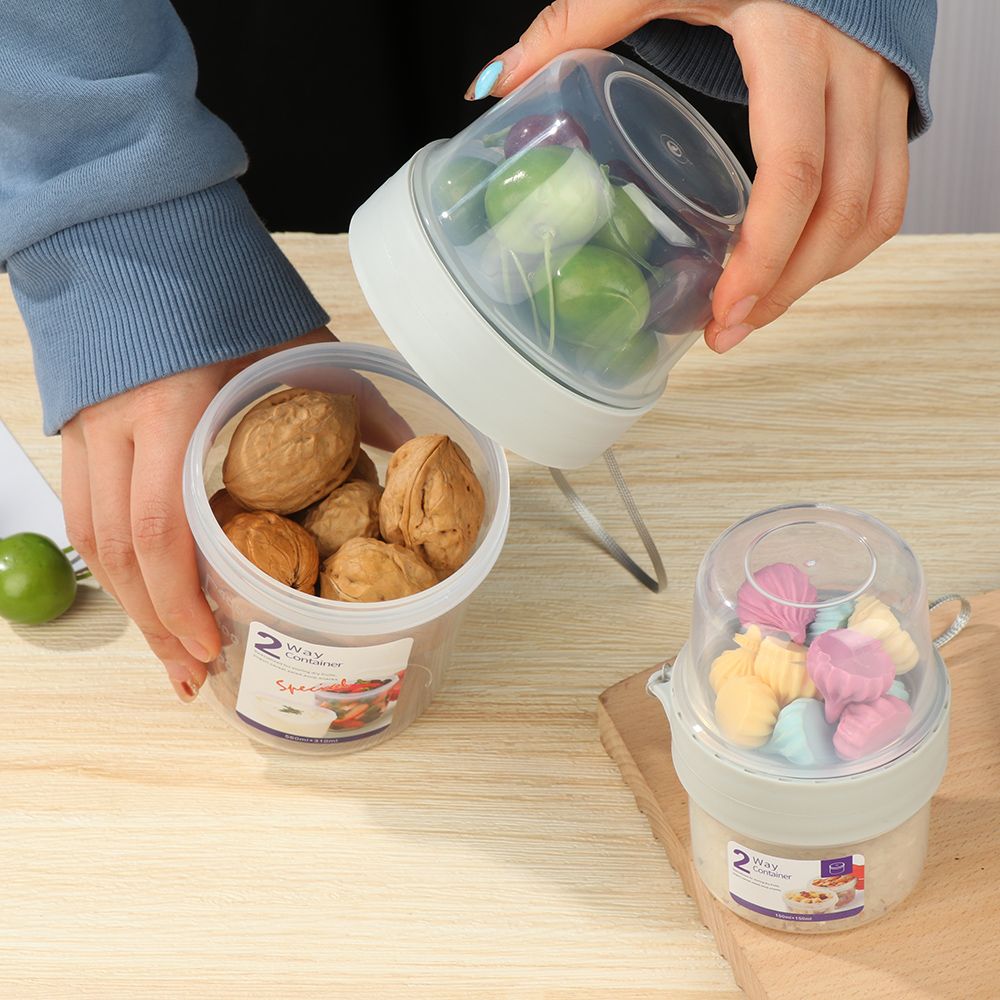 Double-layer Fresh-keeping Box - Meal Prep Chia Pudding reseña y precio