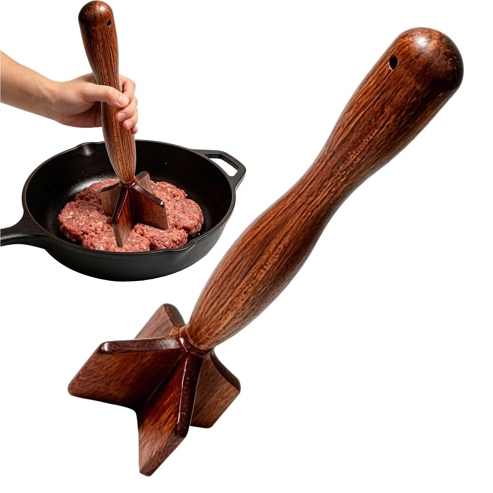 Wooden Meat Masher Wooden Meat - Meal Prep Potatoes reseña y precio