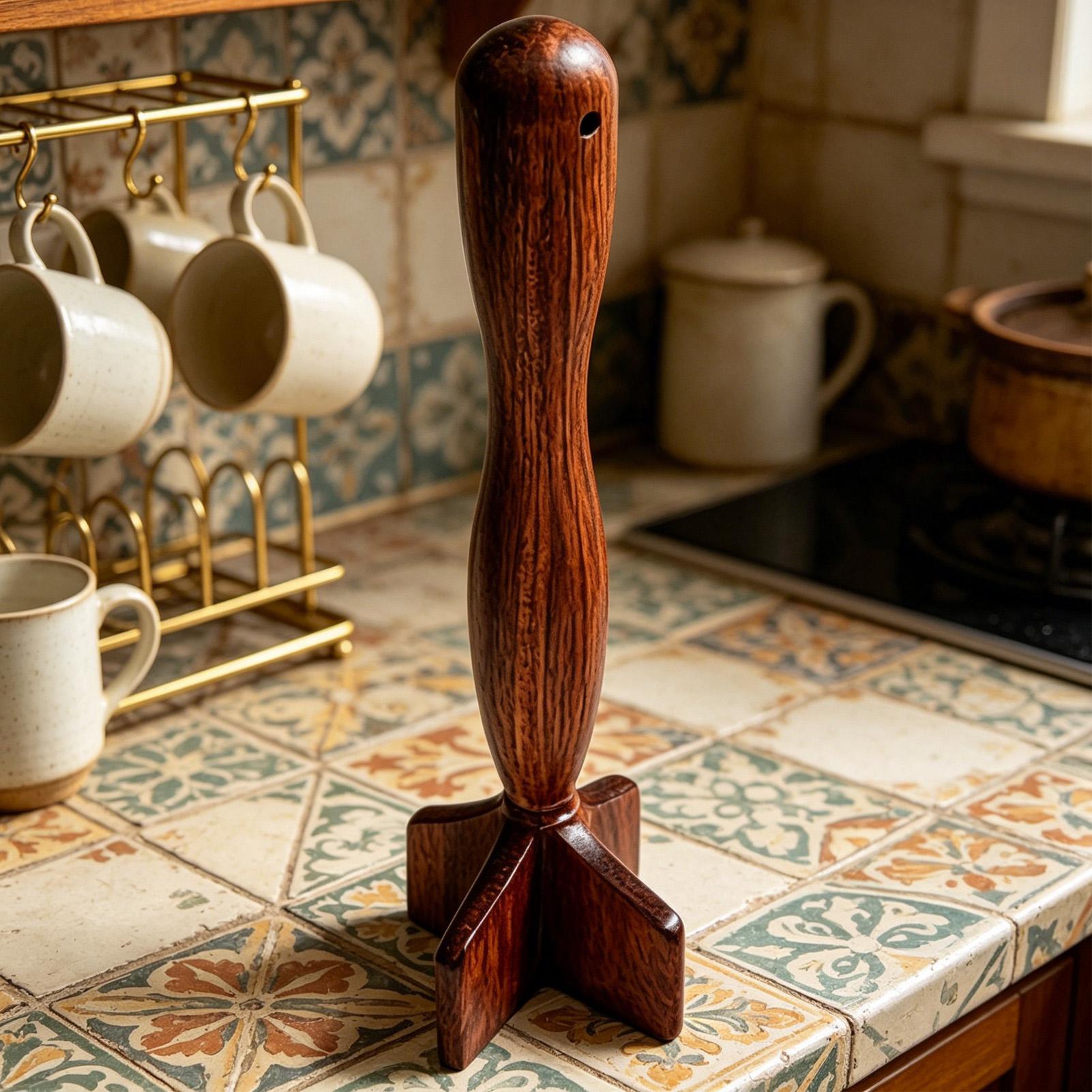 Wooden Meat Masher Wooden Meat - Meal Prep Potatoes reseña y precio