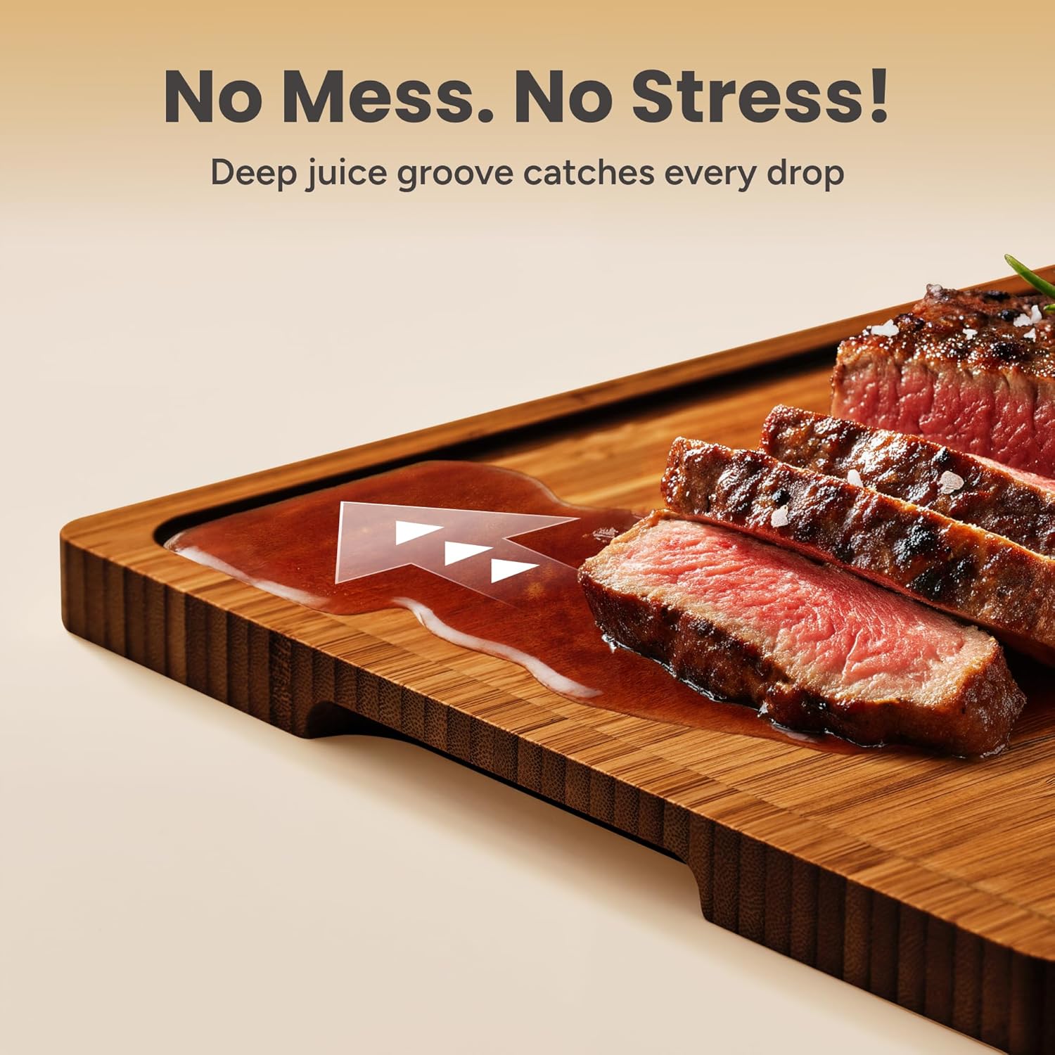 Bamboo Cutting Board Set of 3  - Meal Prep Cutting reseña y precio