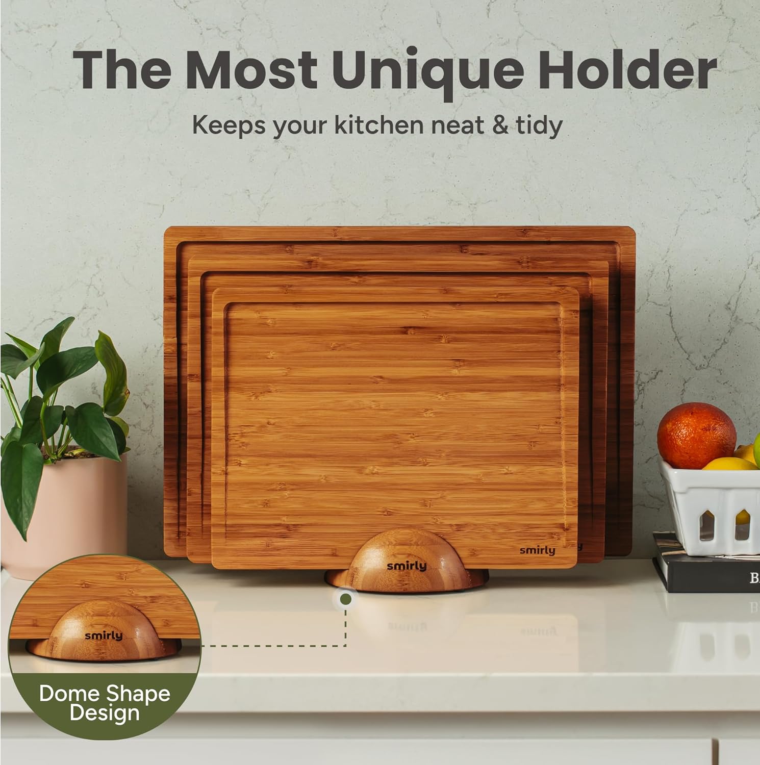 Bamboo Cutting Board Set of 3  - Meal Prep Cutting reseña y precio