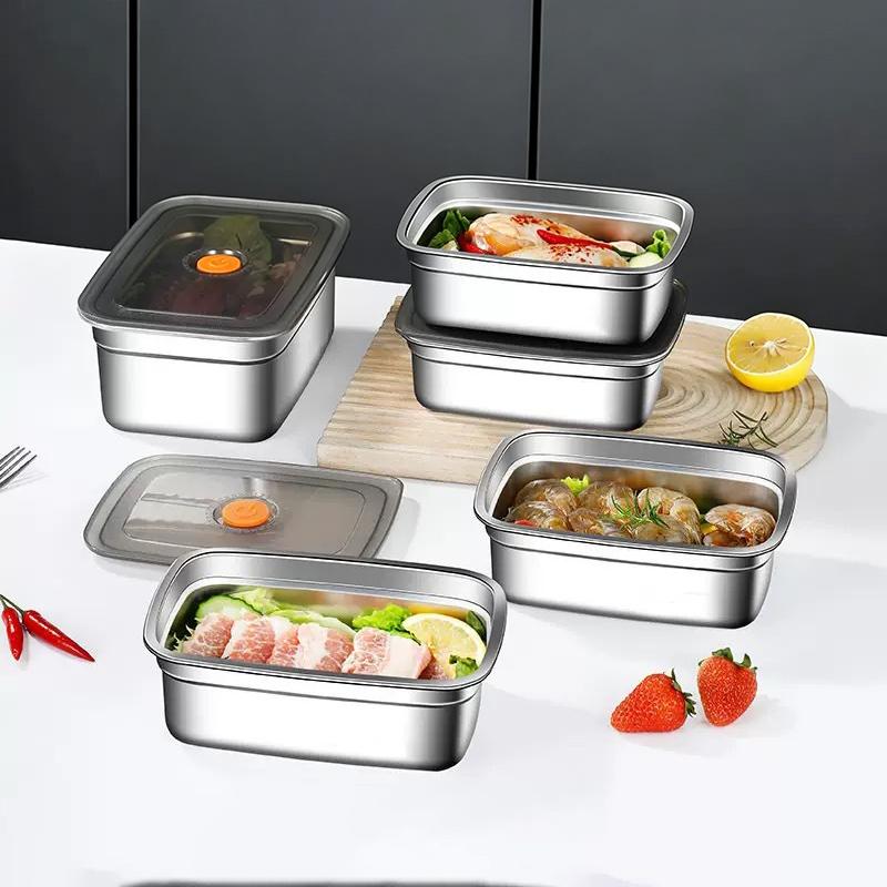 Stainless Steel Camping Lunch  - Stainless Bento Box reseña y precio