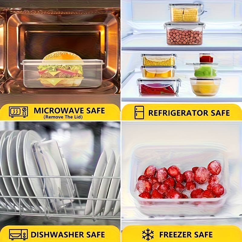 Clear Kitchen Food Storage Con - Meal Prep Gym reseña y precio