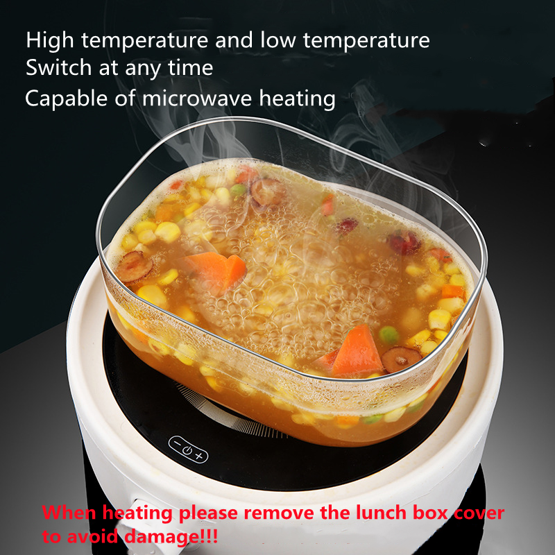 High Borosilicate Glass Rectan - Meal Prep Glass Containers Oven Safe reseña y precio