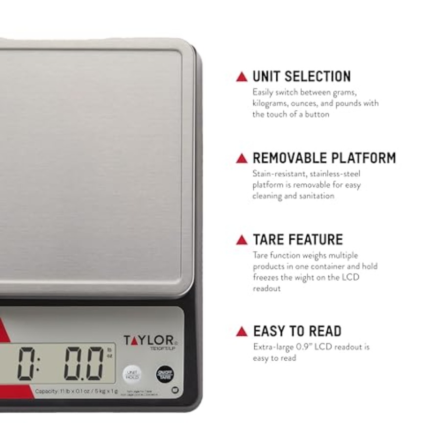 TE10FT 11-Pound Commercial Dig - Portion Scale Digital reseña y precio