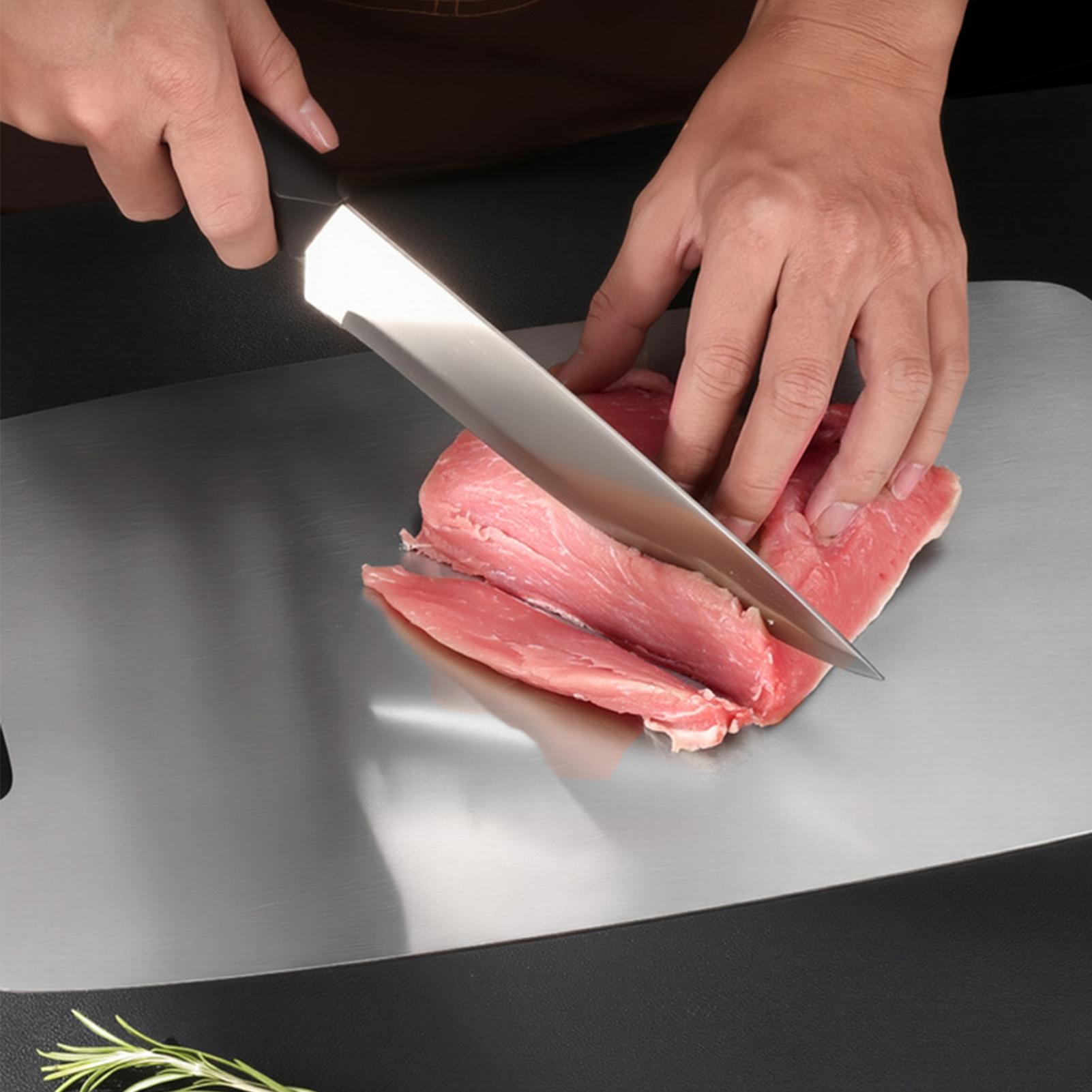 Metal Cutting Board Double Sid - Meal Prep Cutting reseña y precio