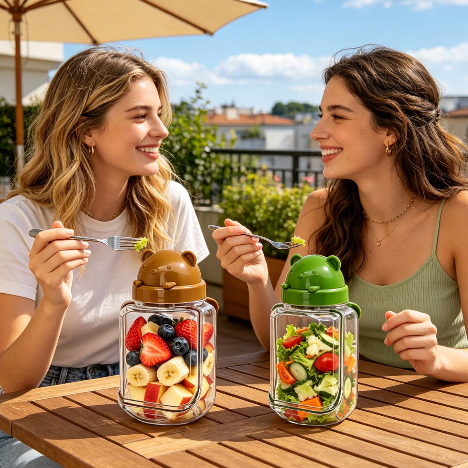 Meal Prep Jars Portable Leak-P - Meal Prep Gym reseña y precio