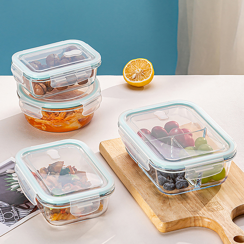 1/2/3 Grids Thickened Leak Pro - Meal Prep Glass Containers Oven Safe reseña y precio