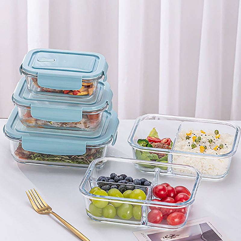 1/2/3 Grids Thickened Leak Pro - Meal Prep Glass Containers Oven Safe reseña y precio