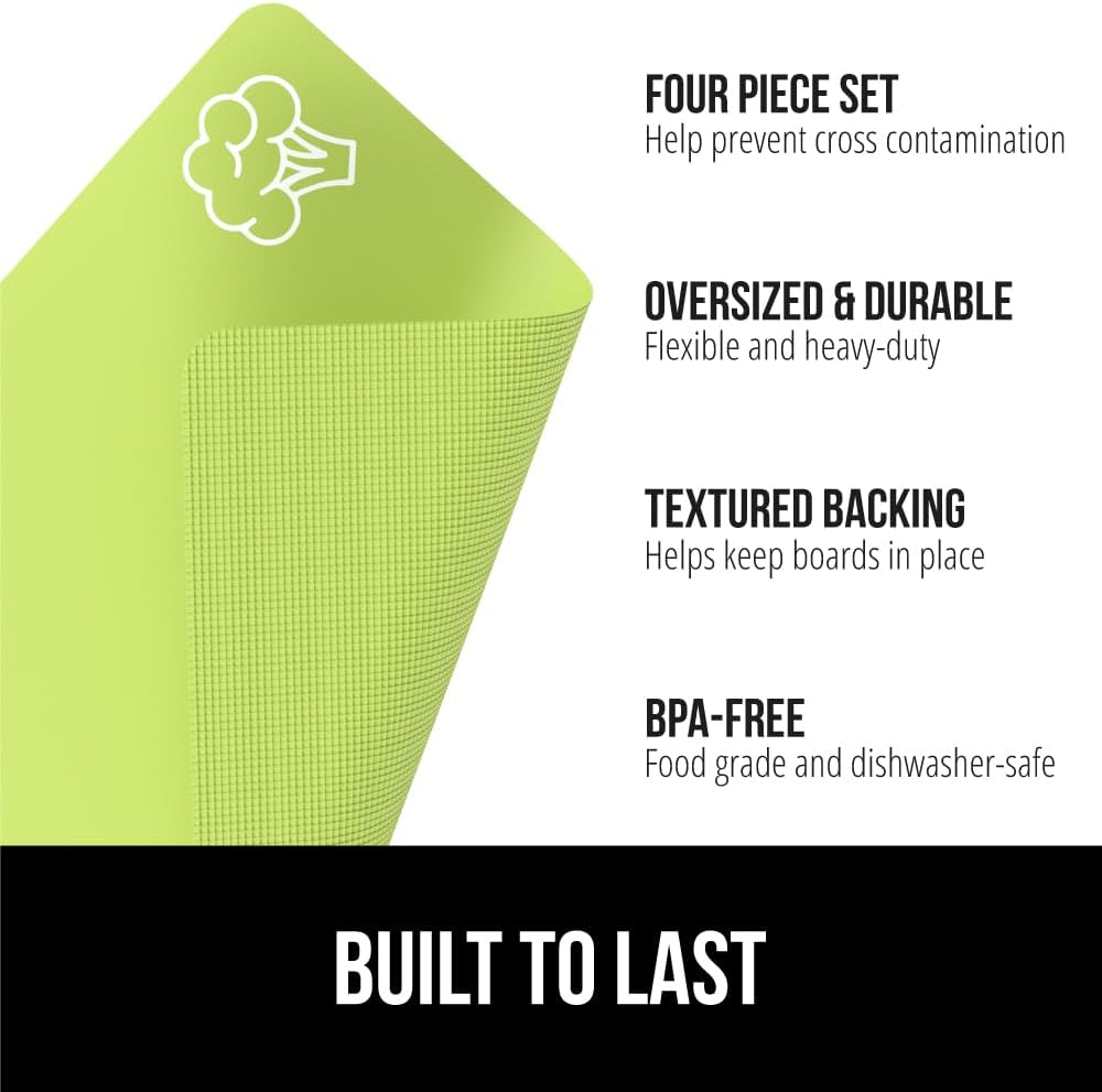 5-Piece Flexible Cutting Board - Meal Prep Cutting reseña y precio