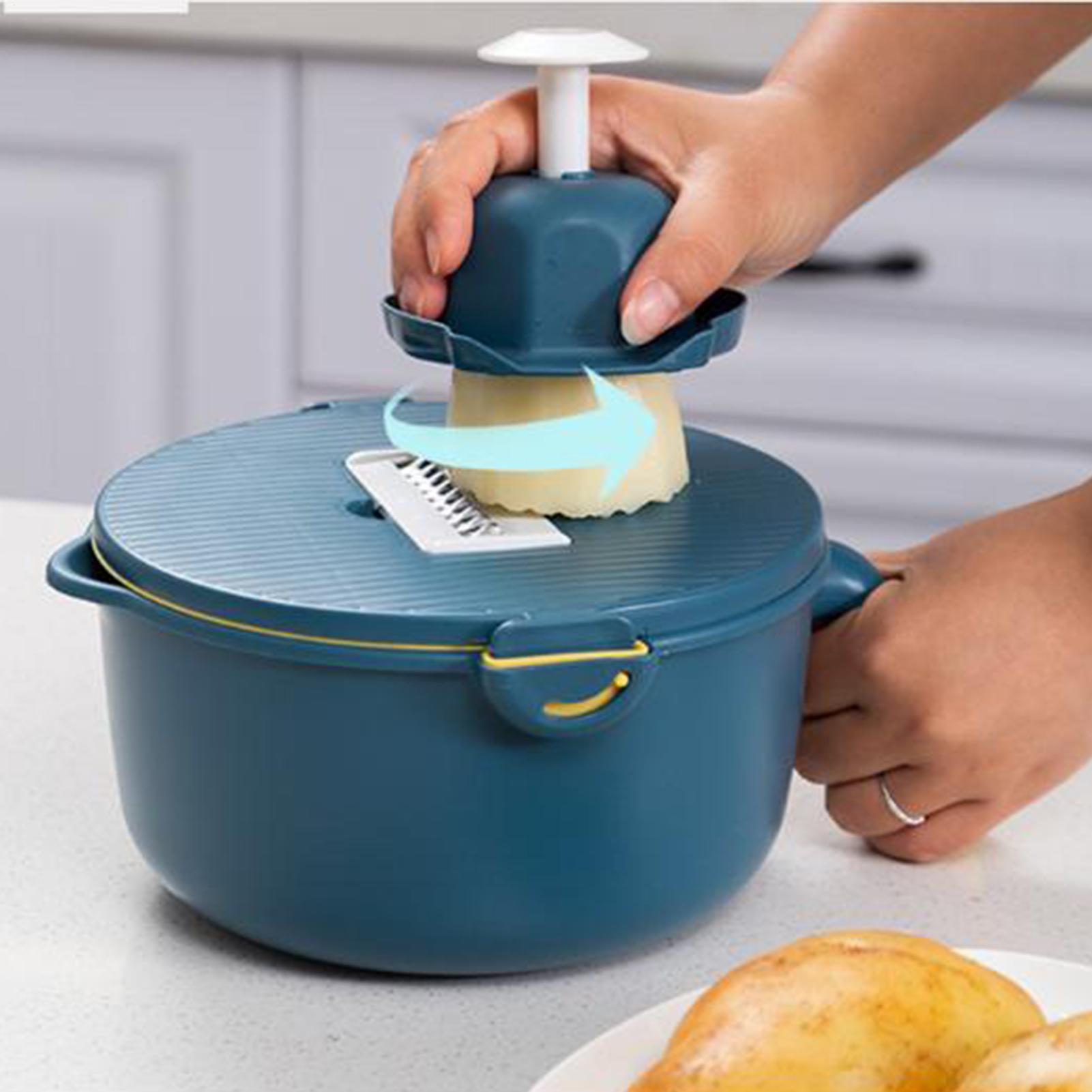 Veggie Slicer Kitchen Grater W - Meal Prep Potatoes reseña y precio