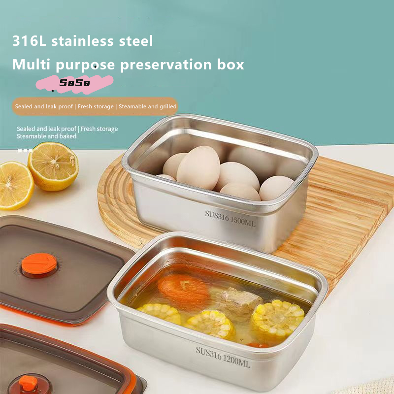 316 Stainless Steel Leak-proof - Stainless Bento Box reseña y precio
