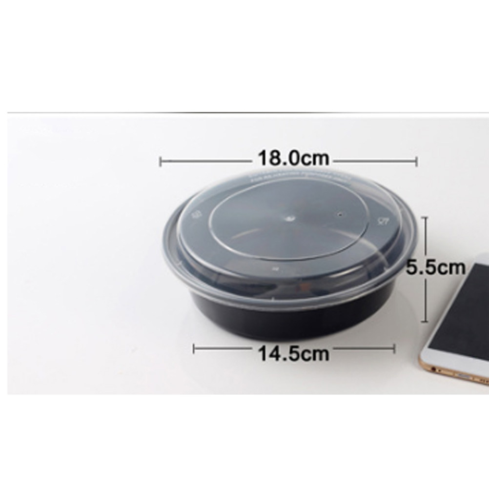 10Pcs Disposable Plastic Food  - Meal Prep No Microwave reseña y precio