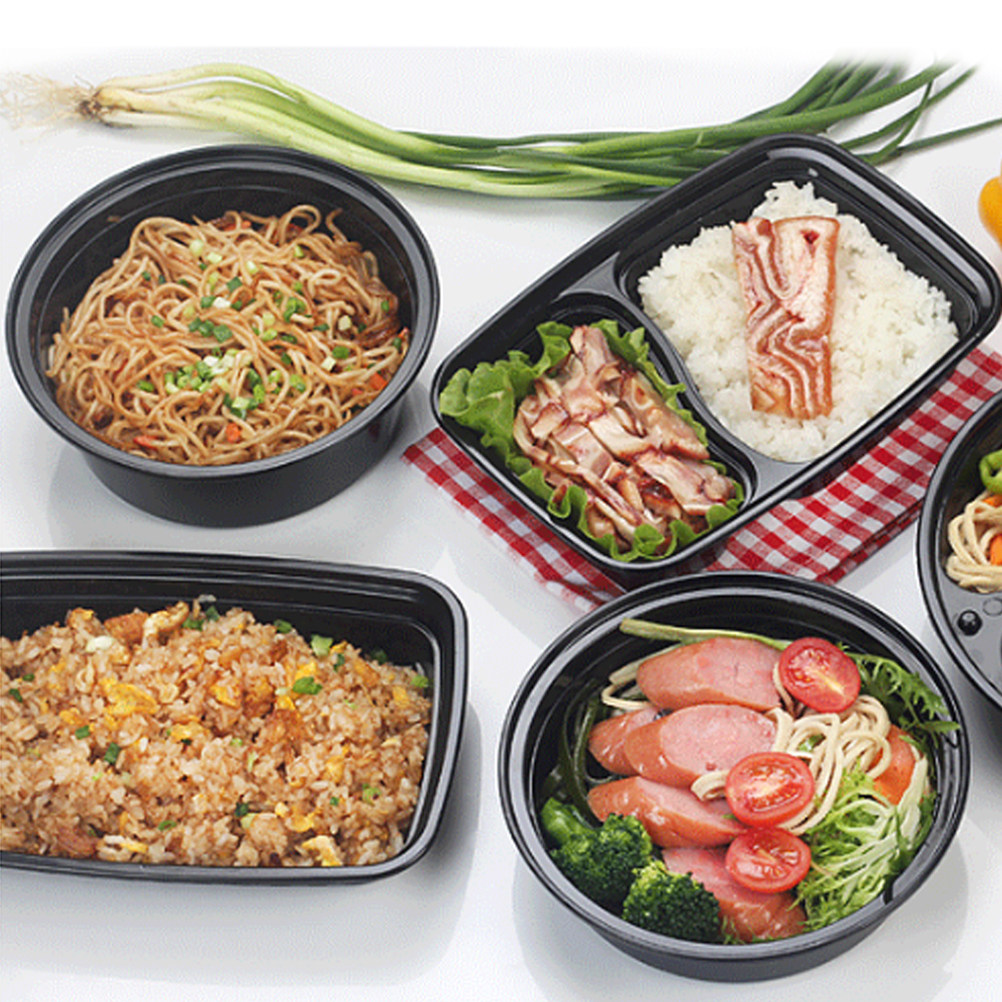 10Pcs Disposable Plastic Food  - Meal Prep No Microwave reseña y precio